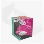 סטאלקס דיסק פדיקור מוארך 15 מ״מ + 5 מדבקות להחלפה 2