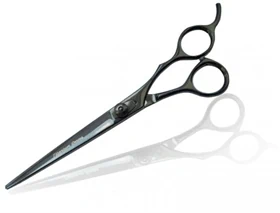 מספריים לספרים שחור מקצועיות לספרים שחור 7" אינץ